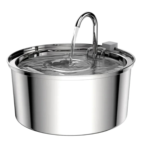 Edelstahl Automatischer Trinkbrunnen für Haustiere